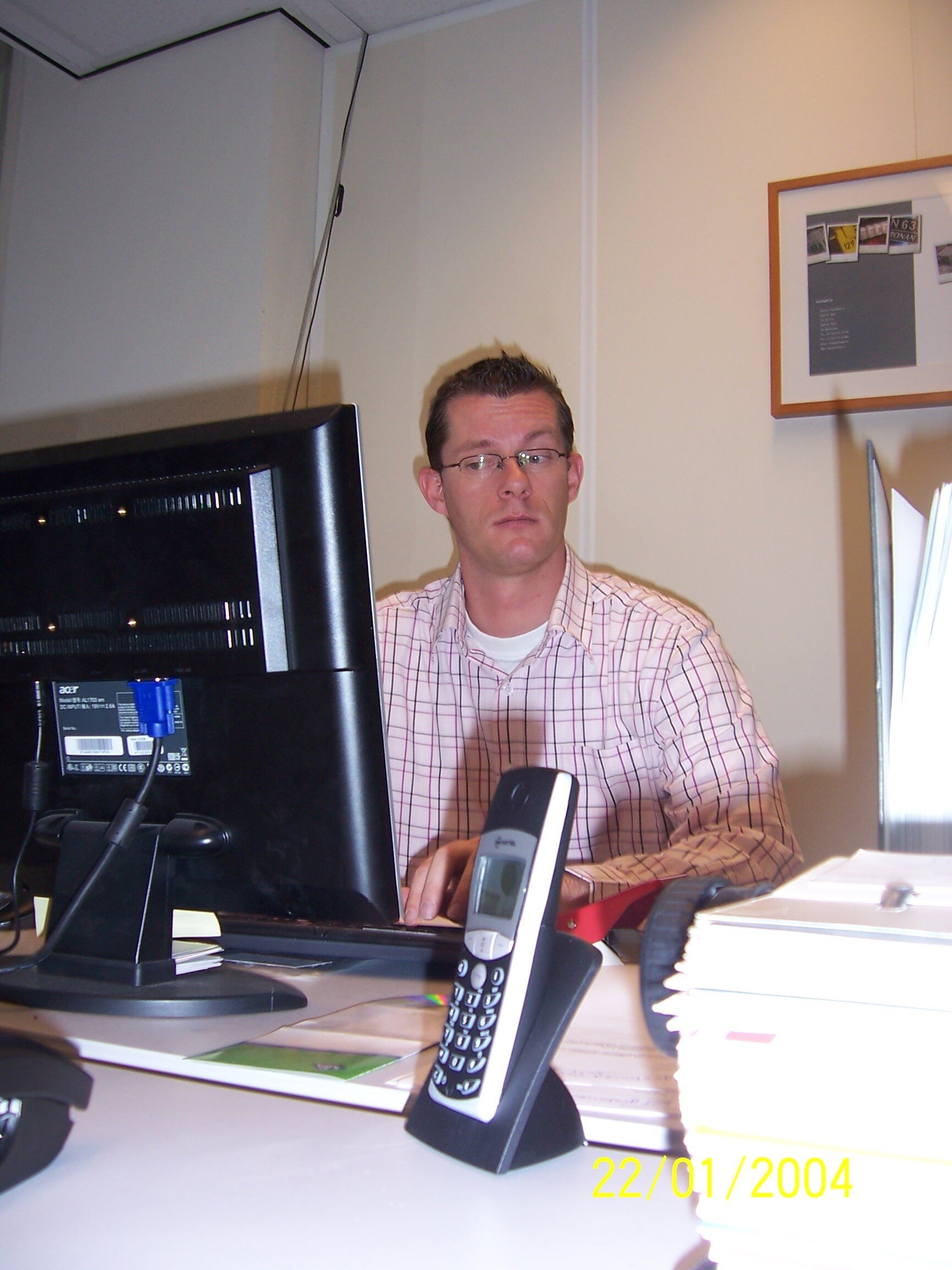 Jasper Maarschalkerweerd at PXS 25 years ago